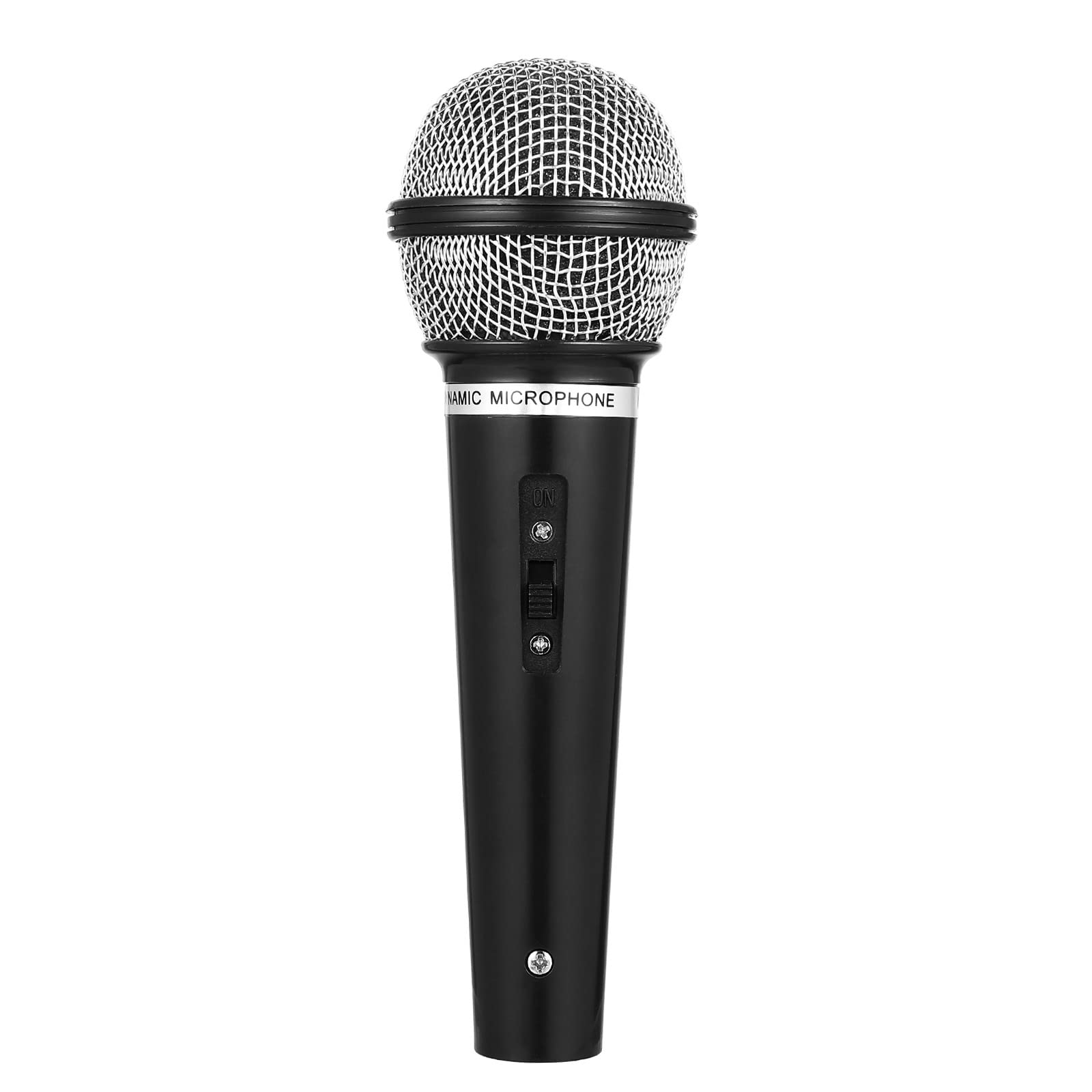 Micrófono de juguete para juego de micrófonos de plástico, simulación de habla, accesorios de micrófono para diversión de karaoke o accesorios de disfraz 2