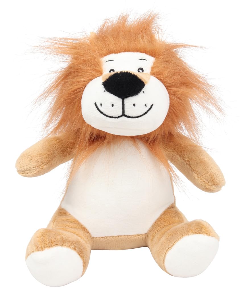 Hoolaroo Personalised Lion Soft Toy Teddy Bear Jungle Design Baby Gift for Boy or Girl Newborn 1st Birthday Present 2nd 3rd 1 year old (Jungle Lion, Small) โ image 1