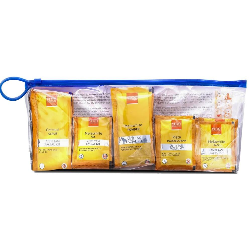 VLCC Anti Tan Facial Kit (6 Facials)(300gm) VLCC Anti Tan Facial Kit (6 Facials)(300gm)