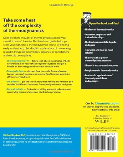 For Dummies 10402550 Thermodynamics For Dummies thumb #1