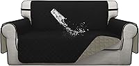 Vista 74 de ISSUNTEX Fundas de Sofá de Doble Protección 100% Impermeables para Sala de Estar, Fundas de Sofá para Sofá de 3 Cojines, Protector de Muebles