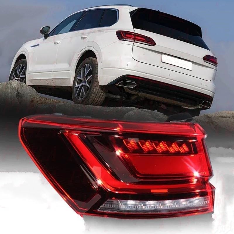 Feux arrière LED VW Touareg avec stop DRL et clignotants latéraux