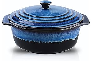 KOOV Ceramic 2 Quart Casserole Dish with Lid: Your Sous Chef in the Kitchen