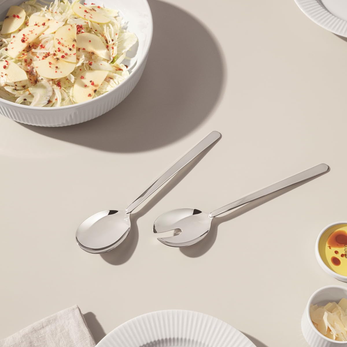 Eva Trio | Legio Nova Salatbesteck | Einfaches, zeitloses Design | Besteck