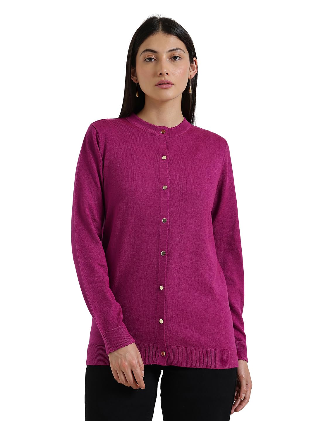fablestreet LivSoft Round Neck Cardigan-picture-45