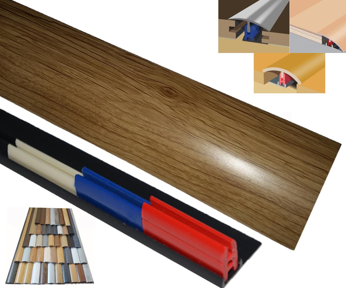 New French Pine Multi-Purpose Threshold Strip 38mm x 90cm Multi-Height&Pivot