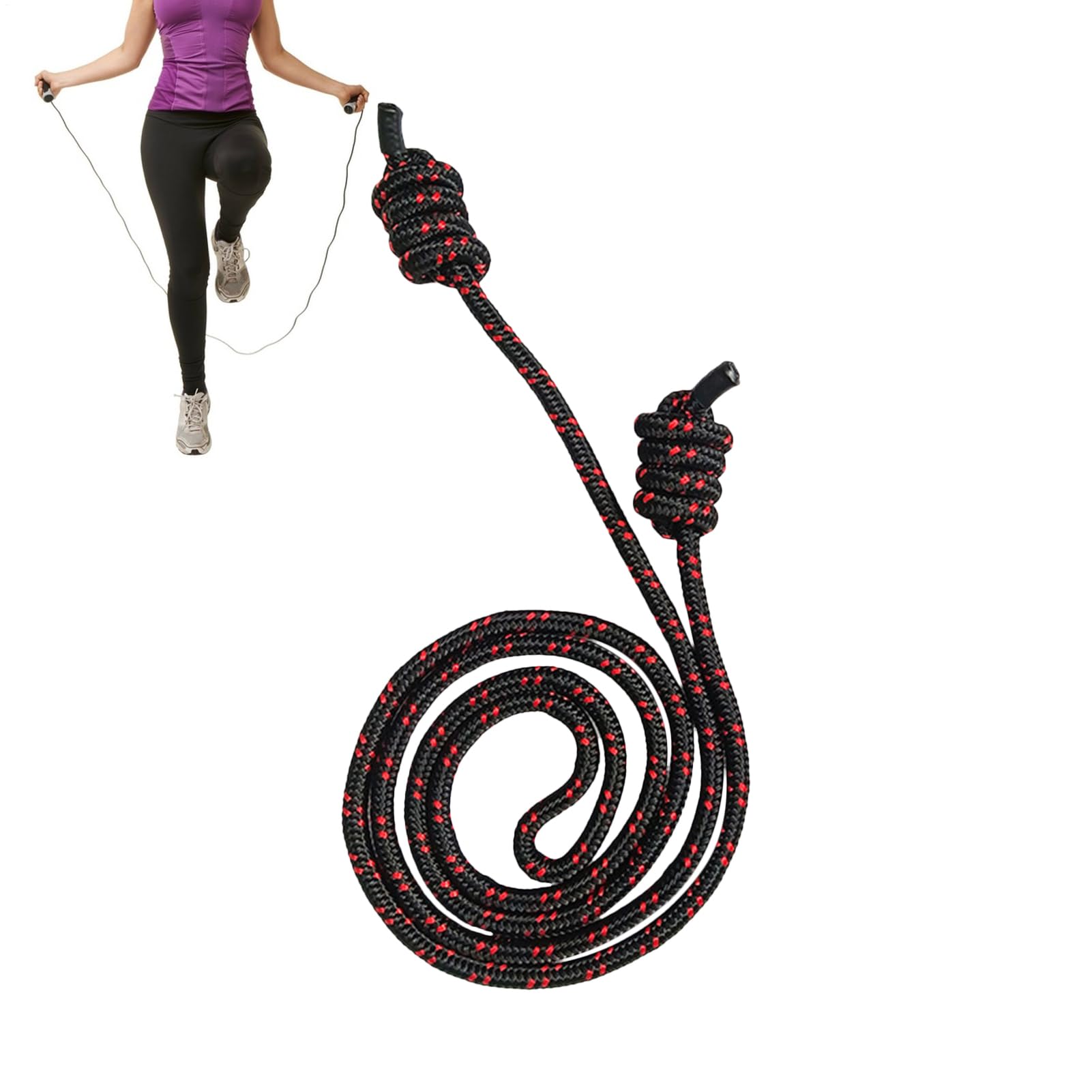 Cuerda de ejercicio ajustable con cable de velocidad para optimizar tu cardio diario 8