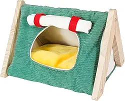 Fenteer Abrigo para Hamster E Porquinho-da-índia, verde