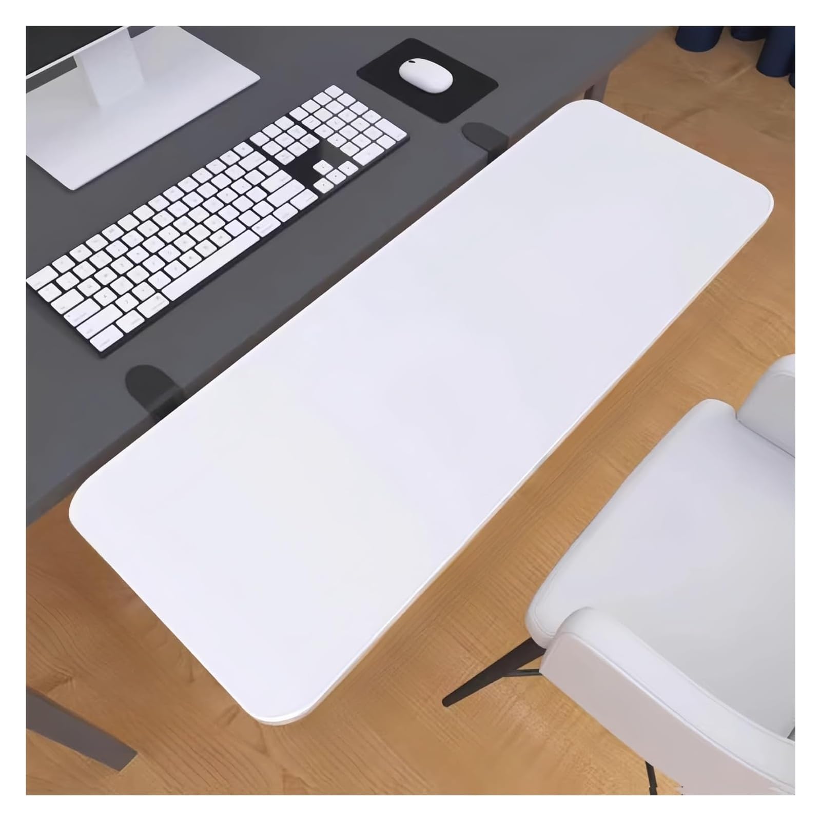 Ergonomics Desk Extender Tray, Desktop Extender Tray Multicolor 24x(52-76) cm Computer Elbow Foldable Keyboard(Wit,24 * 60cm)