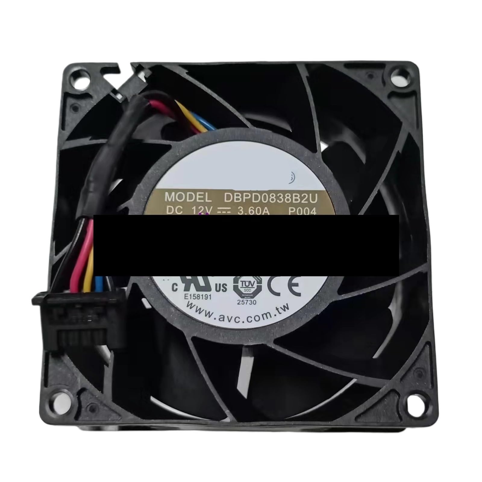 LWJYIPETZQ For DBPD0838B2U 8038 12V3.6A 8CM Server Fan