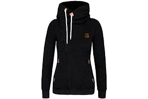 Womens Turtleneck Hoodie: Fashionable and Functional Pullover