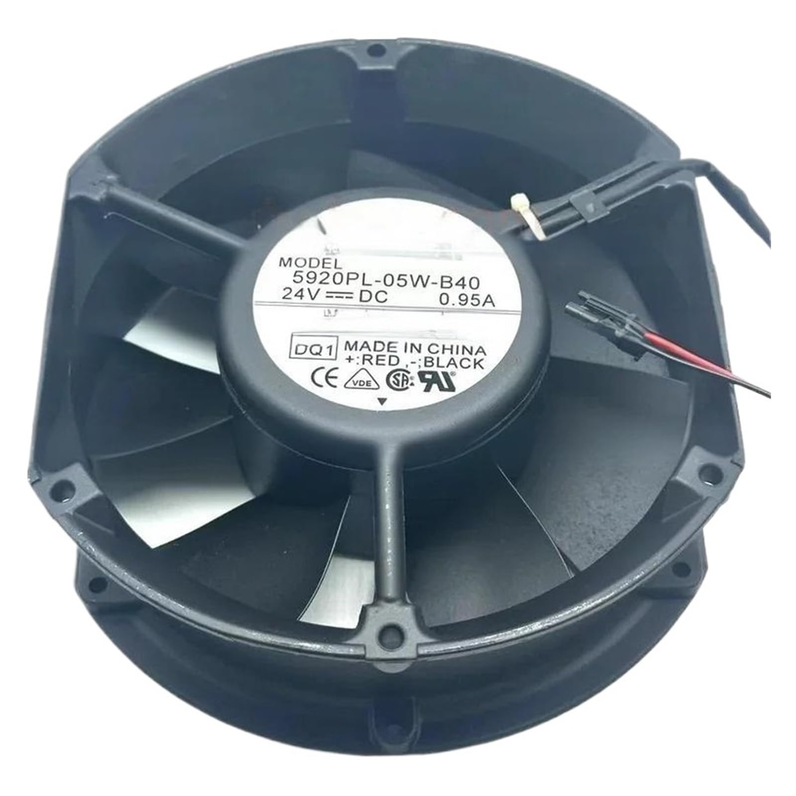YMUGUEGH NMB-5920PL-05W-B40 DQ1 24V 0.95A 172x150x50mm 2-Wire Cooling Fan