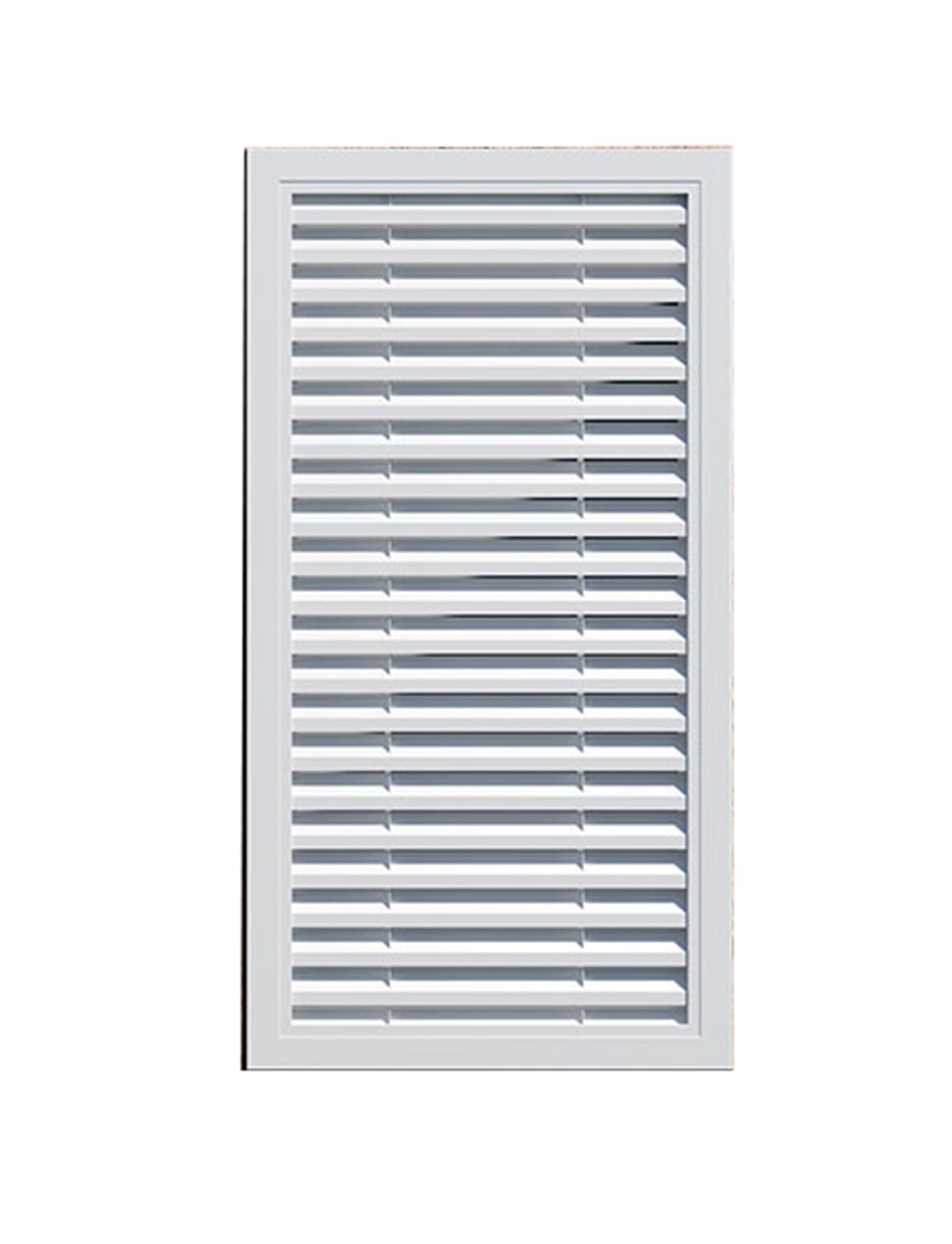 Cubierta de ventilación de aleación de aluminio con malla para ventilación de armario de cocina