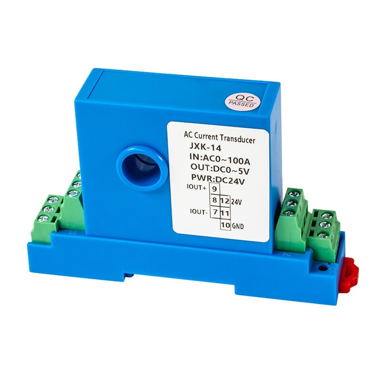 AC DC電流トランスミッター 0-10A 0-20A 0-50A 0-150A 電流センサー 4-20mA 0-10V 0-5V AC DC 電流トランスミッター 4-20mA 0-5V 0-10V DC電流トランスデューサー 8mm/12mm 10A-50A-1 口径20mm AC /DC 電流トランスミッター 4-20mA出力 DC穴あきACセンサートランス AC 0 ... 1200/5A電流センサートランスミッター