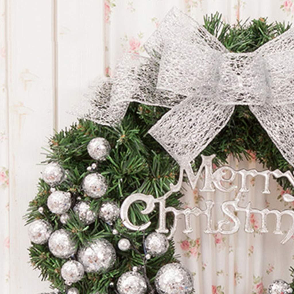 Kerstkrans voor voordeur 16-inch kunstmatige winter hangende raamkrans voor de voordeur met – koop de beste producten in de online winkel