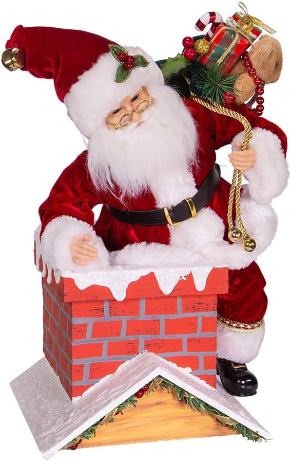 Kurt S Adler Kurt Adler 16インチ Kringle Klaus 煙突サンタ マルチ Lesgensdici Net Kurt S Adler Kurt Adler 16インチ Kringle Klaus 煙突サンタ マルチ Lesgensdici Net