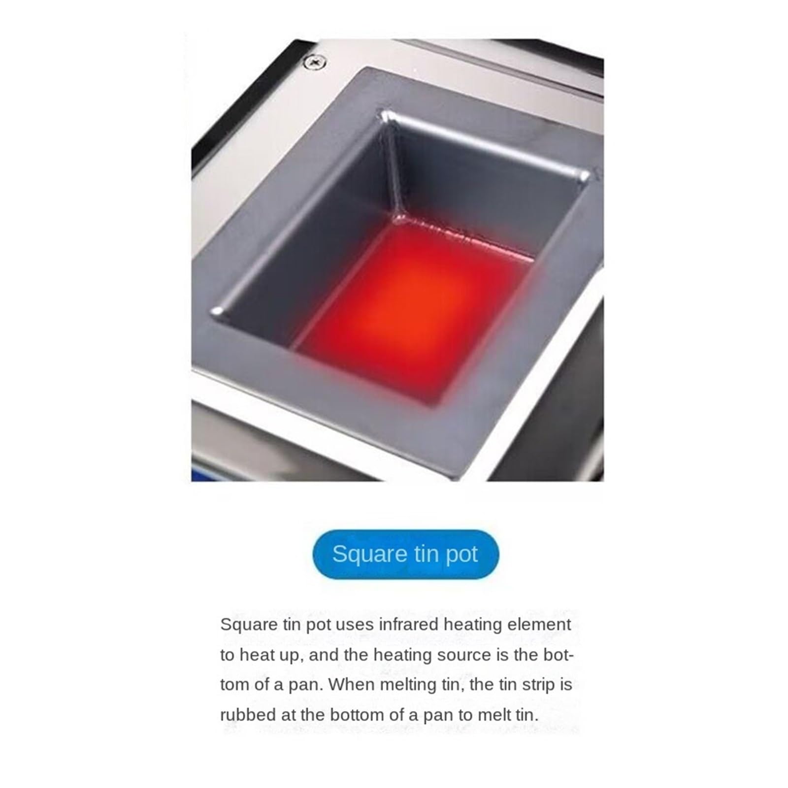 CM-250S Double Pot à Souder Numérique Sans Plomb Soudure Bain à Souder