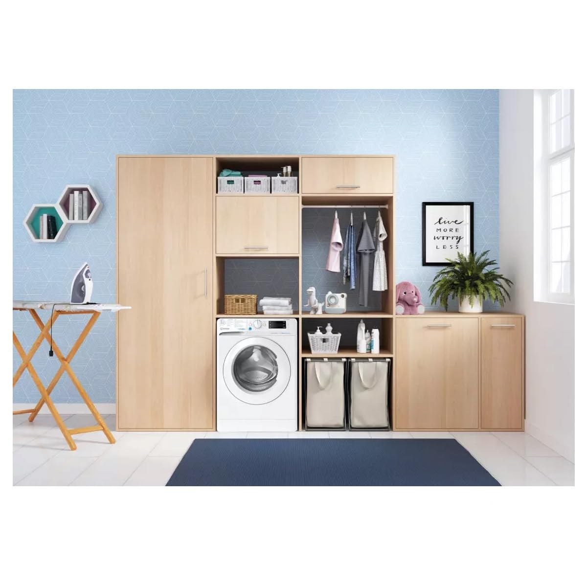 Lave-linge frontal BWE8127XWVFR