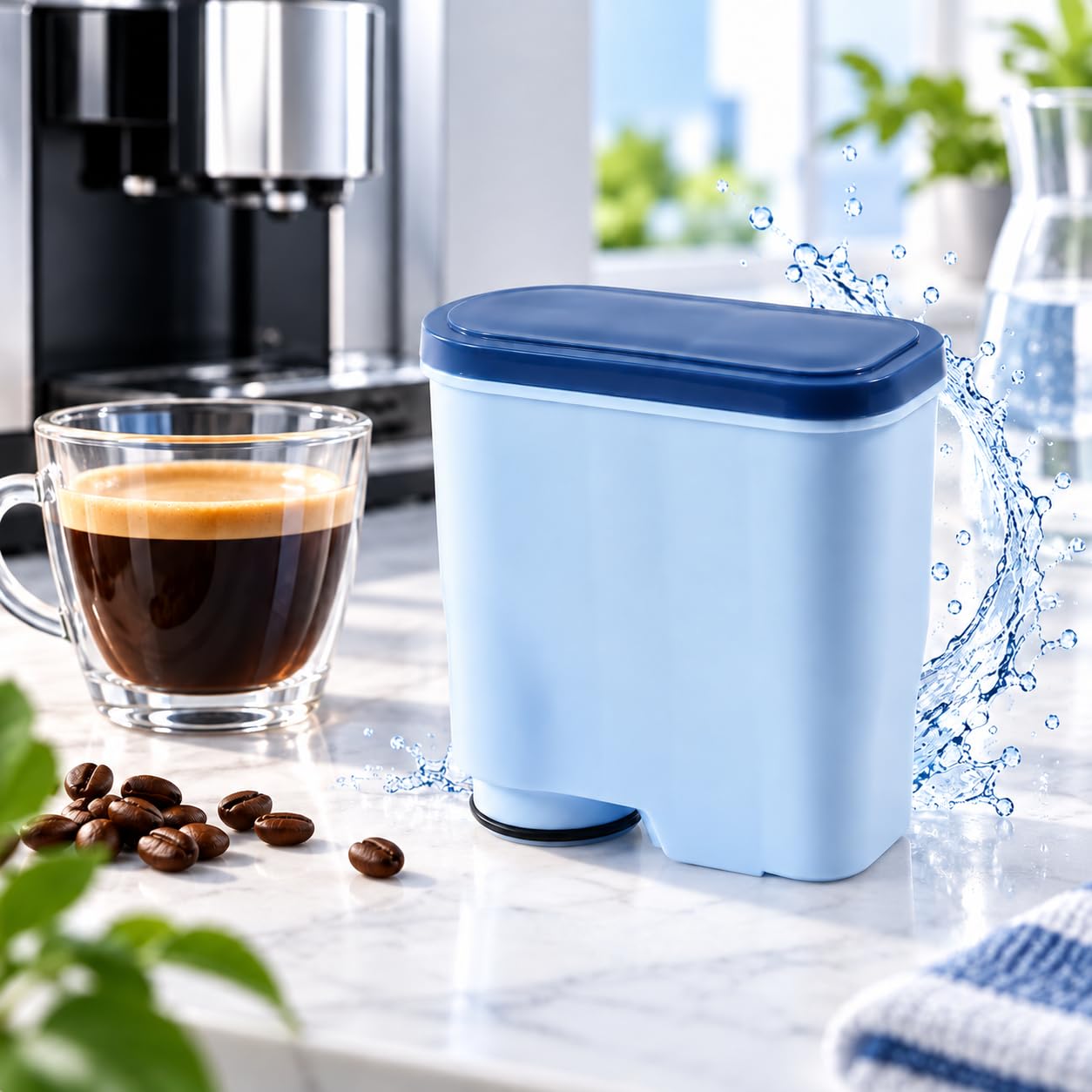 Filtro de Agua para cafetera para Saeco HD8918/31