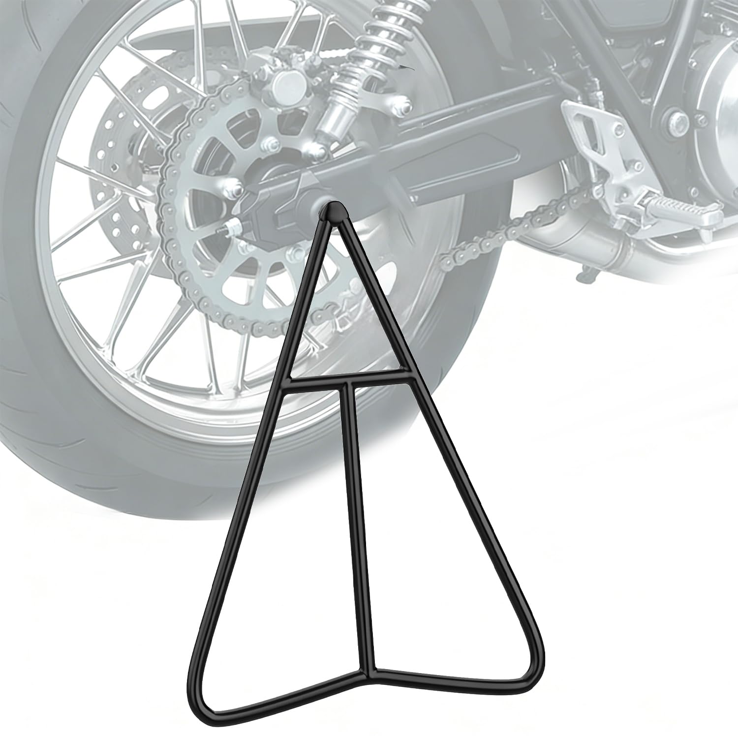 Nilight Dirt Bike Triangle Stand T-Shaped Motorcycle Support | Rear Wheel Paddock Stand for 80-500cc Supermoto Motocross Enduro Pit Bike