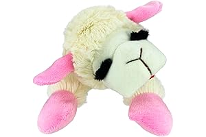 Multipet Lamb Chop 10.5in Plush Valentine Dog Toy