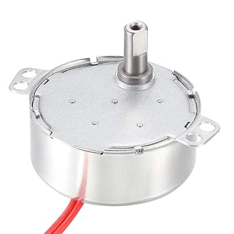 uxcell Turntable Synchronous Synchron Motor 50-60Hz 24 VAC CCW 4W (5-6RPM)