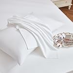 Couvercle blanc Taille du roi 100% Coton doux Percale Literie.Couvercle consolateur durable avec fermeture zippée, 2 Oreillers, décoration de chambre neutre minimaliste pour toutes les saisons