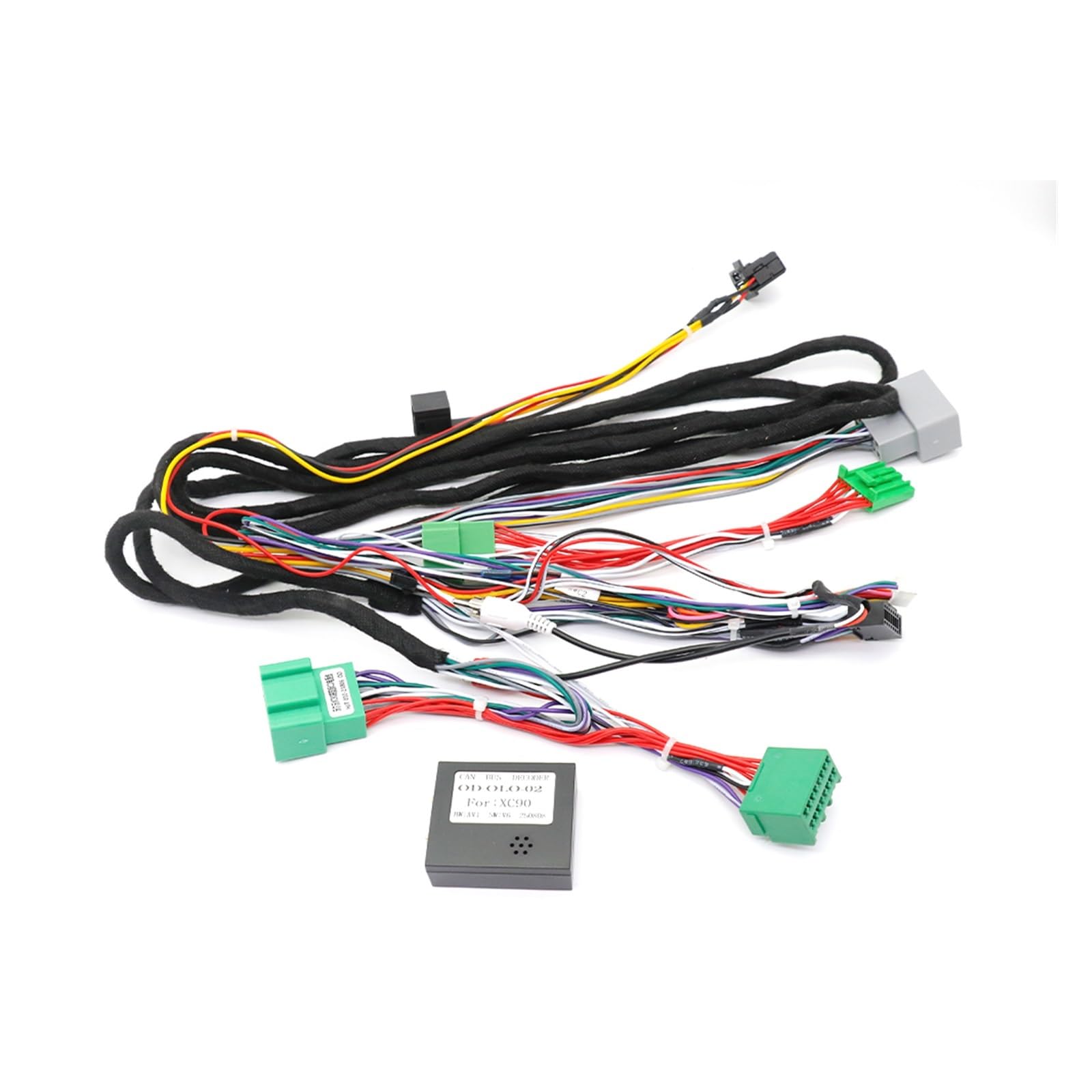 Estrutura painel rádio para Volvo para XC90 03-14 10 Pulgadas CANBUS Marco De Coche Fascia Adaptador Caja Decodificador Android Radio Dash Panel Ajuste