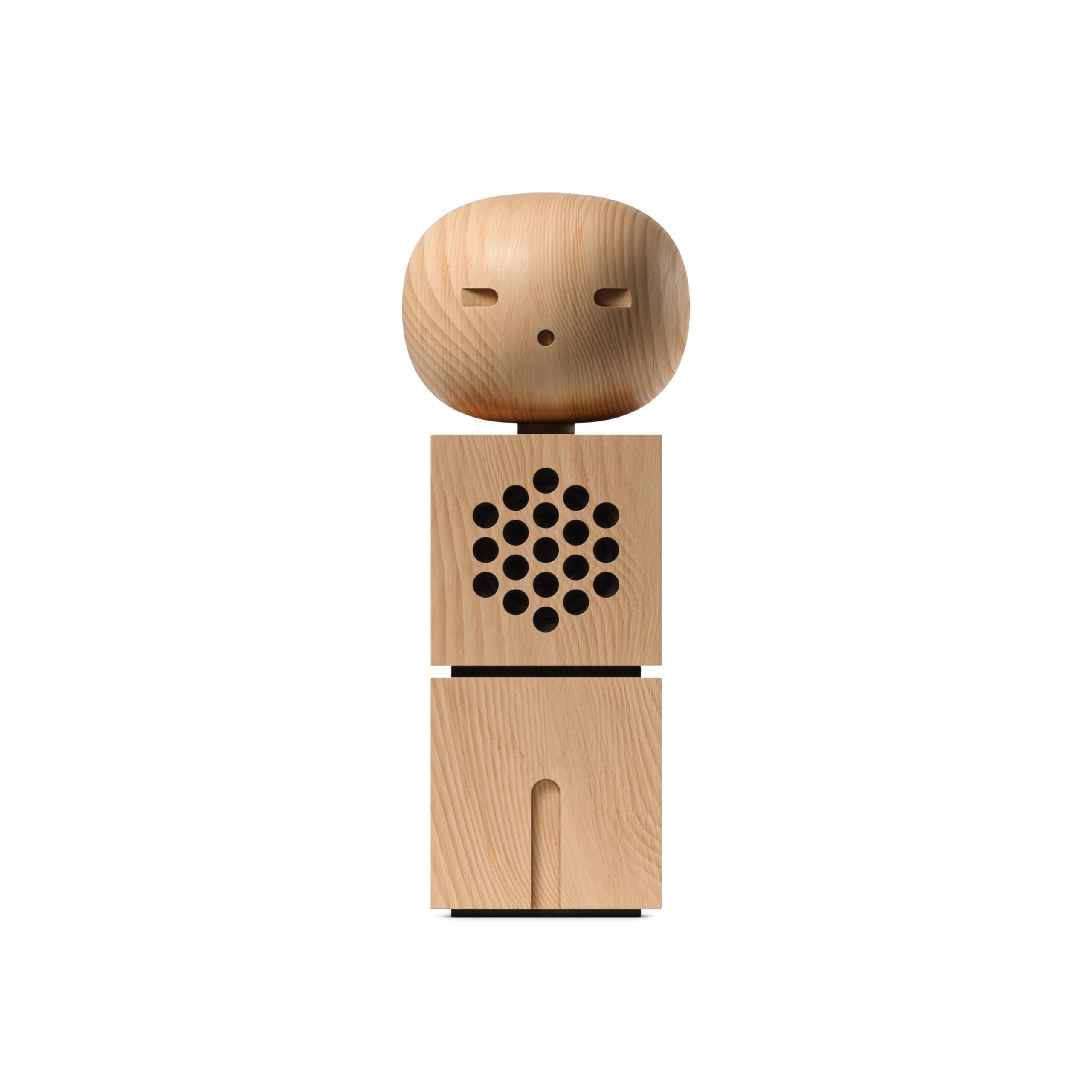 teenage engineering wooden singing module choir doll with internal speaker, midi and ble compatible (miki)
