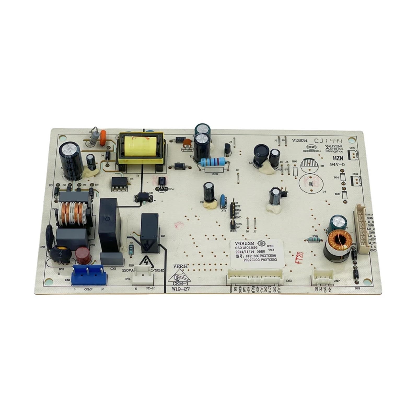 Compatibile con Homa Frigorifero Scheda di Controllo W19-27 Circuito PCB 0321801056 Frigorifero Motehrboard Freezer Parte