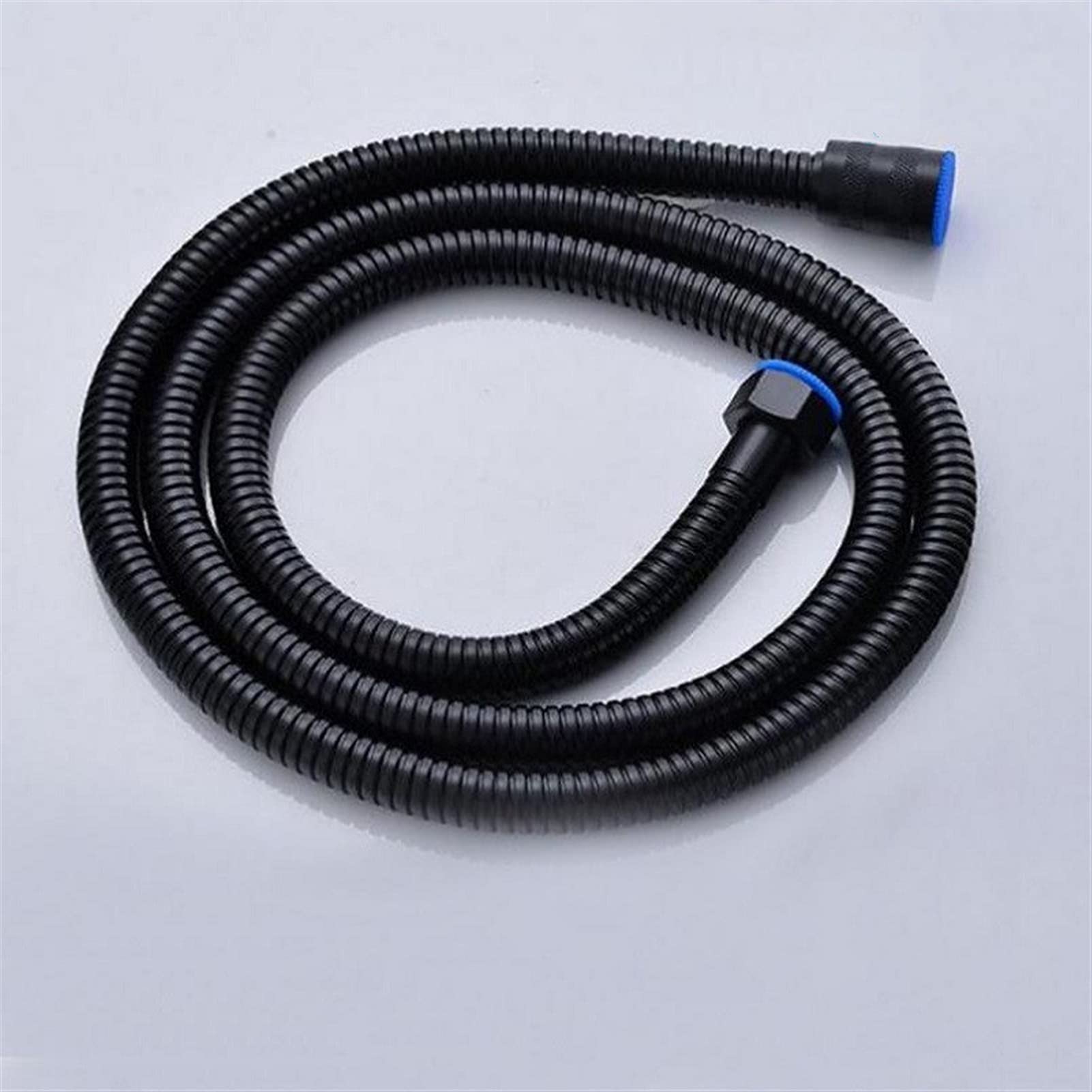 Flessibile doccia, Flessibile doccia di ricambio Nero opaco 1,5 m 2,0 m Flessibile doccia for bagno Flessibile soffione doccia flessibile Prolunga for tubo dell'acqua for bagno Acciaio inossidabile