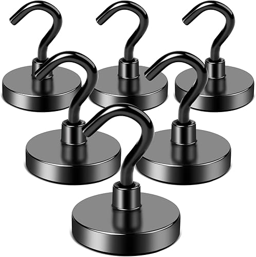 LOVIMAG Imanes para puerta de crucero, imanes de crucero de 80 libras con revestimiento epoxi para colgar, imanes fuertes resistentes para la