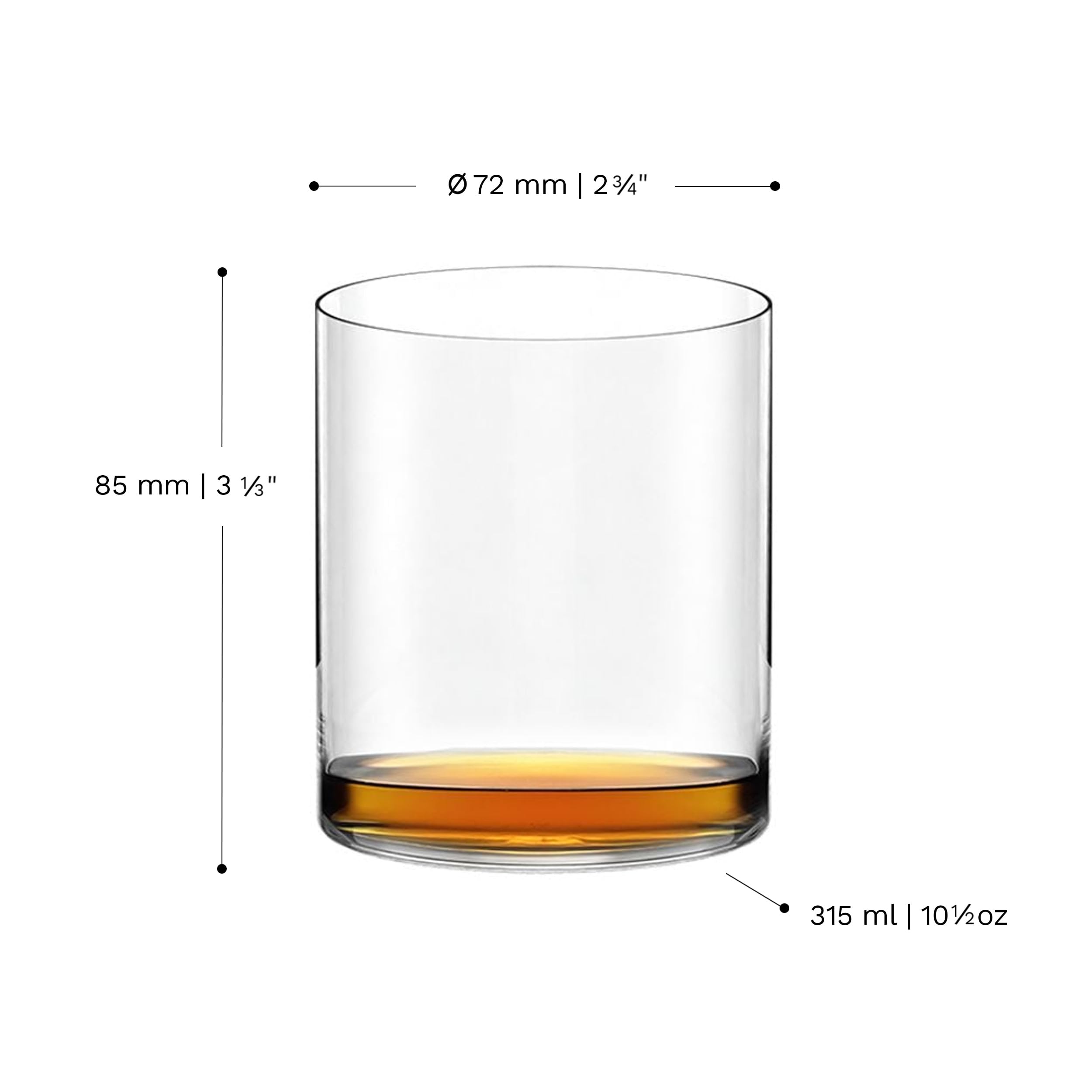 Amazon.com: Stölzle Lausitz Set of 6 Crystal Whiskey Glasses