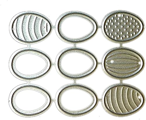 Huevos de Pascua, troqueles de corte de metal, troqueles para hacer tarjetas, bricolaje, álbum de fotos, decoración para manualidades, troqueles en