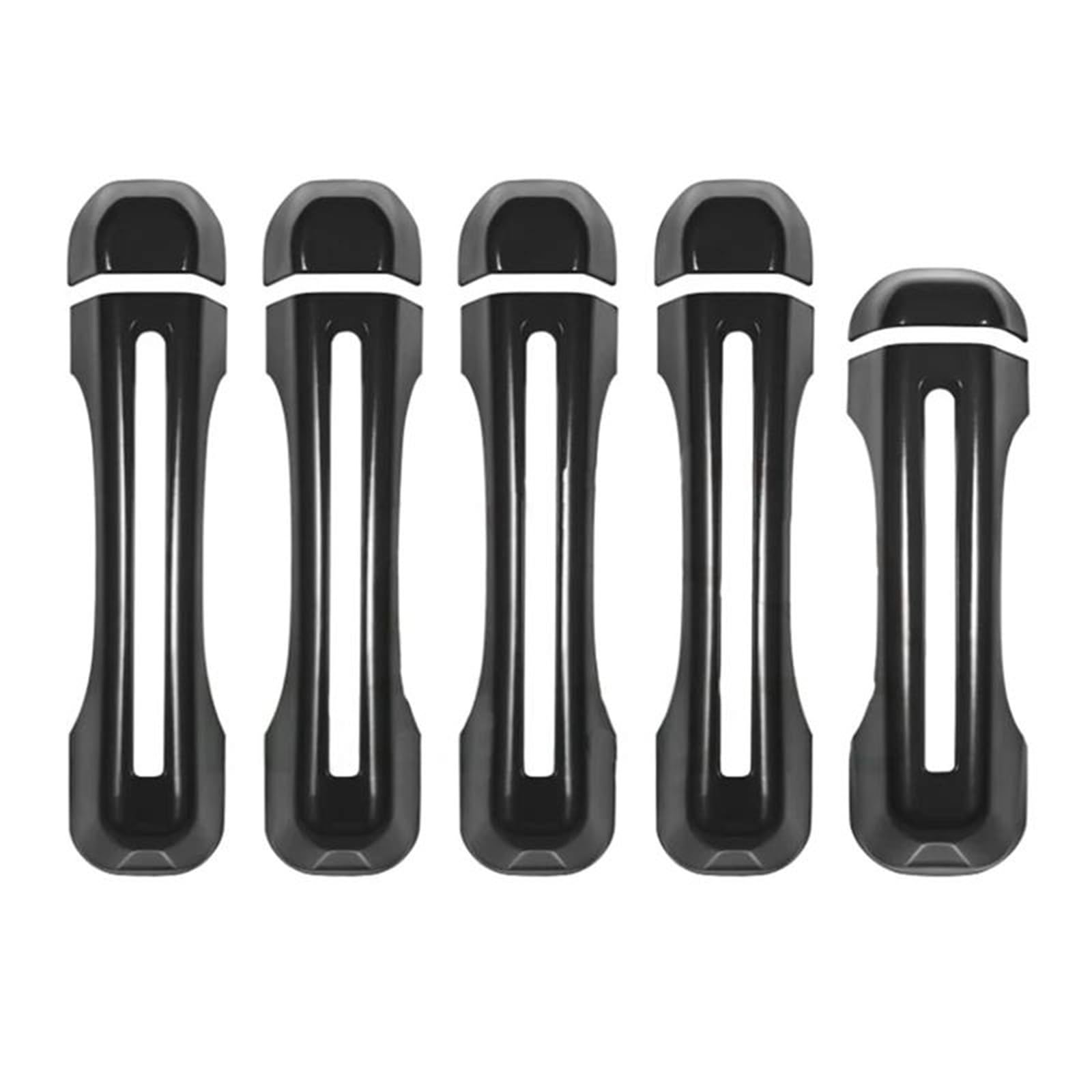 YESKIT Door Grab Handle Decorative Cover Trim Car Accessories for Jeep for Wrangler JL 2018-2023