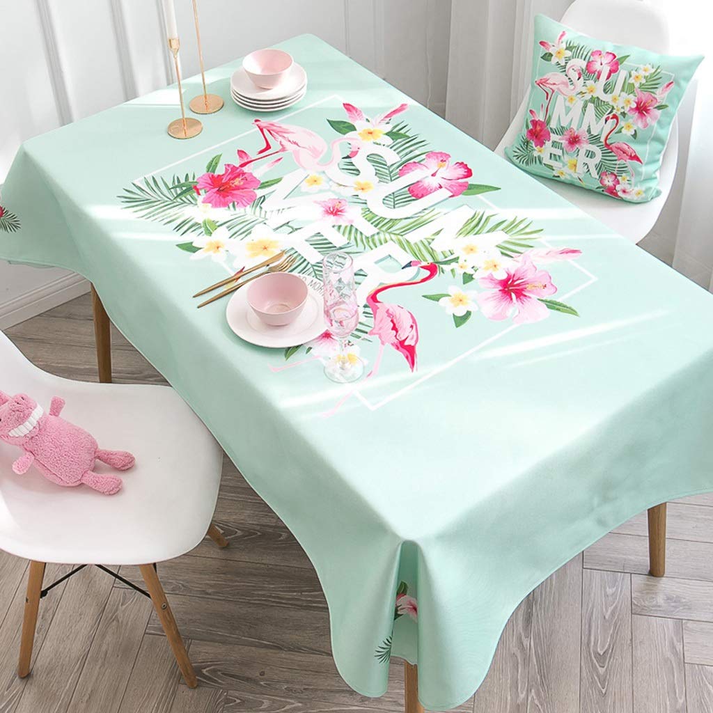 Nappe de table moderne en coton et lin multifonctions pour bureau et cuisine