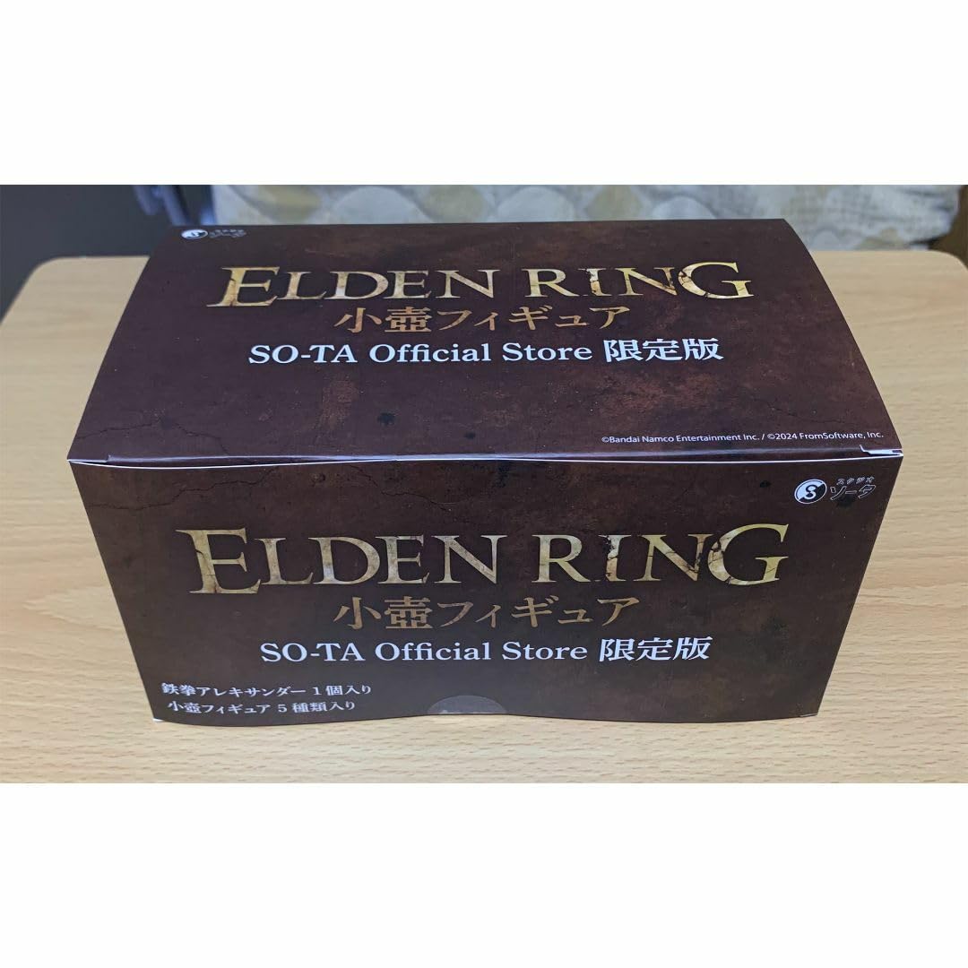ELDEN RING(エルデンリング) SO-TA Store限定版 鉄拳アレキサンダー」が付属！ カプセルトイ「ELDEN RING 小壺