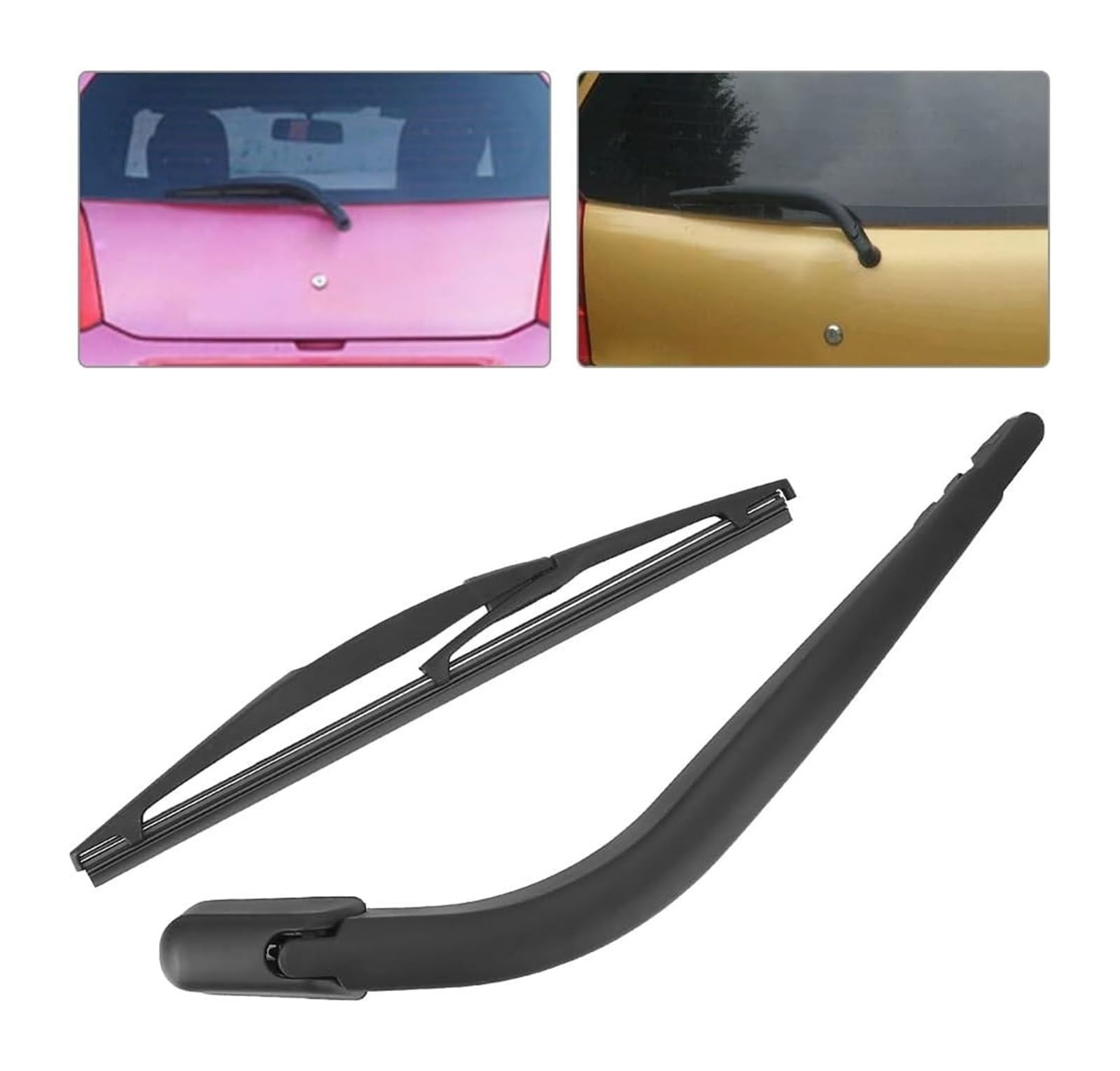 Para Suzuki Para Alto 2009 2010 2011 2012 2013 2014 Parabrisas Ventana Trasera Limpiaparabrisas Coche Trasero Juego Brazo Brazo Limpiaparabrisas Delantero
