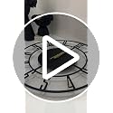 Image of Auromin Silent Metal Wall Clock for Living Room Stylish | Luxury Premium Fancy Antique Unique Metal Wall Watch for Hall Big Size, Kitchen, Office | Drawing Room Decoration Items