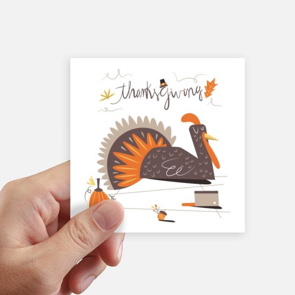 Autocollants dinde Thanksgiving pour masquer les rayures de valise et ordinateur