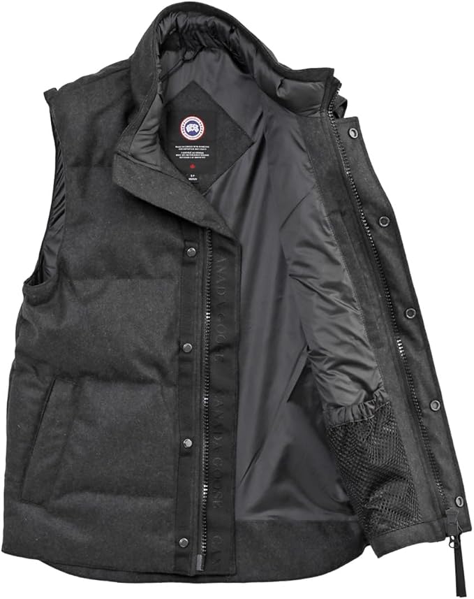 Amazon | [カナダグース] ガーソン ダウンベスト ウール 4151M1 GARSON