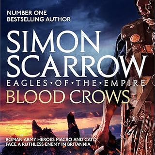 The Blood Crows Audiolibro Por Simon Scarrow arte de portada