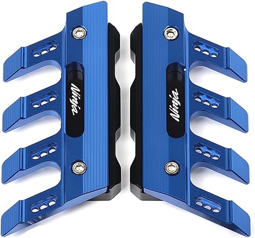 ZNDZSH Aluminum Alloy Motorcycle Front Mudguard Shock Absorption Anti-Drop Slider Protector Suitable for Kawasaki Ninja H2 H2R Z400 Motorcycle