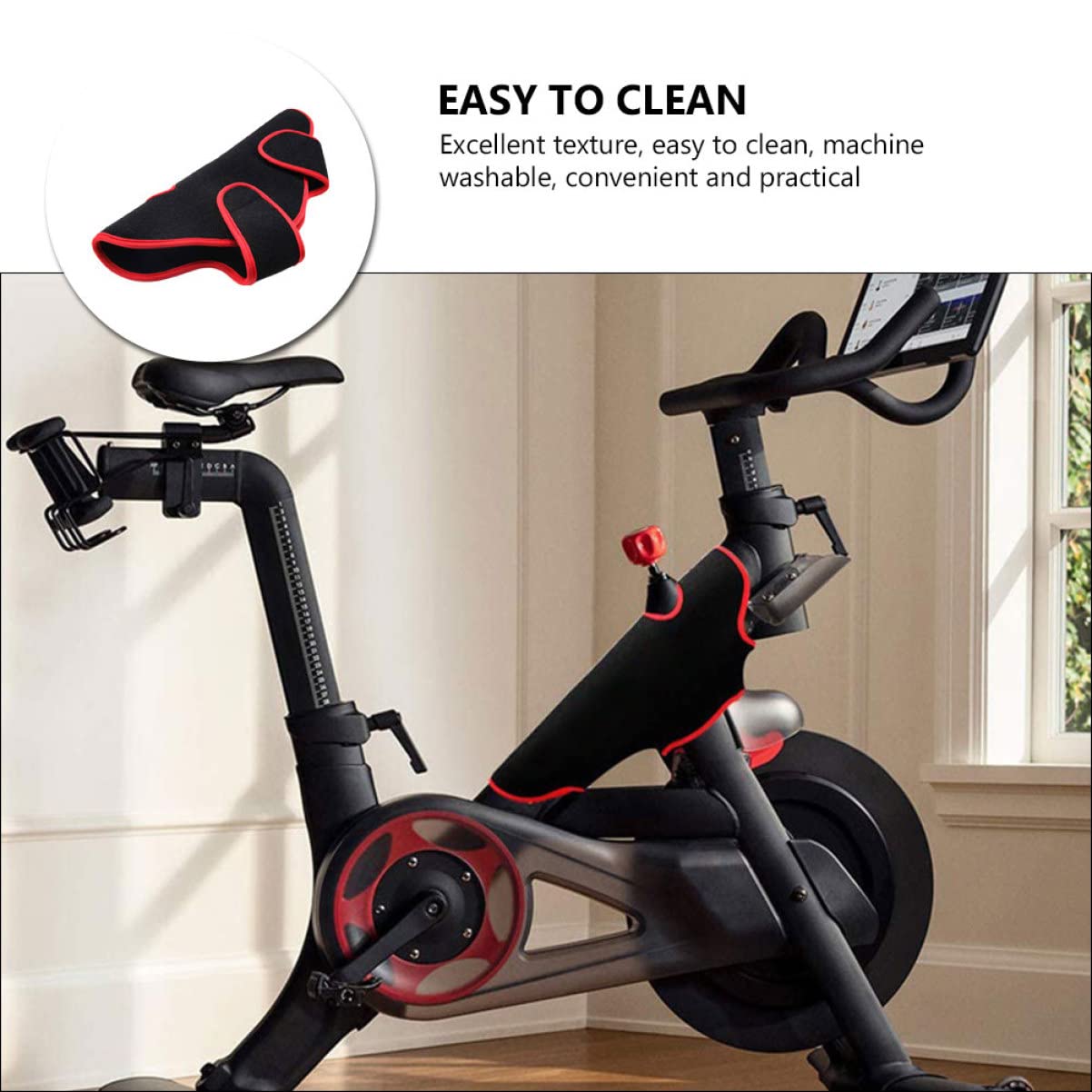 Abaodam Fitness Bike Frame Cover Bike Frame Wrap Exercise Bike Frame Protector Bike Front Frame Cover Bike Wraps for Frame Bike Frame