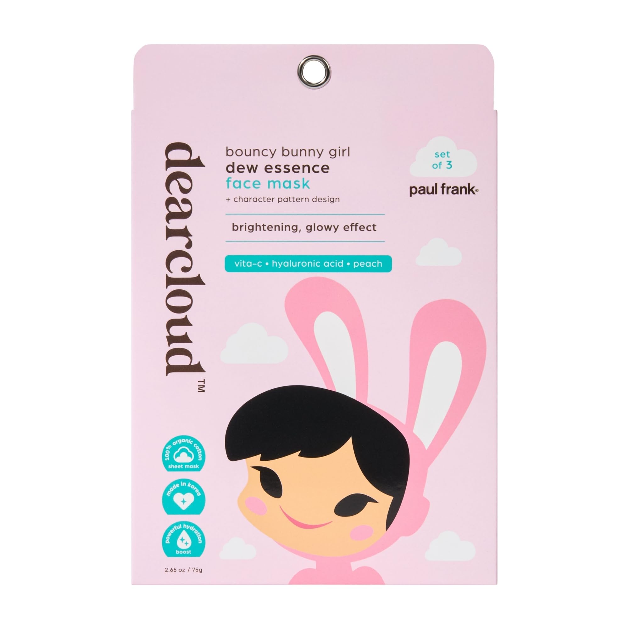 Amazon.com : dearcloud Paul Frank Bouncy Bunny Girl Dew Essence