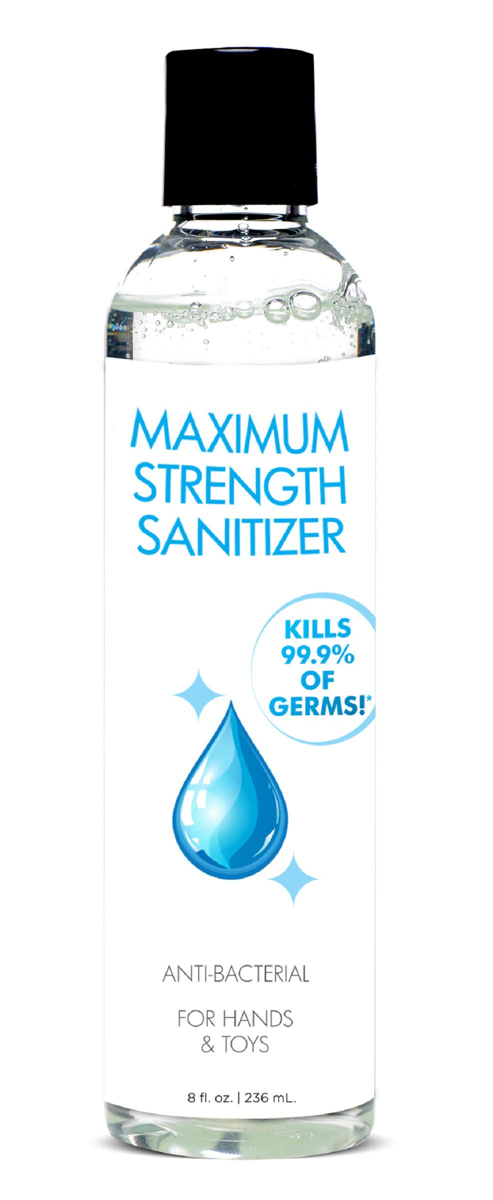 XR Brands Desinfectante de Máxima Resistencia para Manos y Juguetes 236 Ml 236 ml