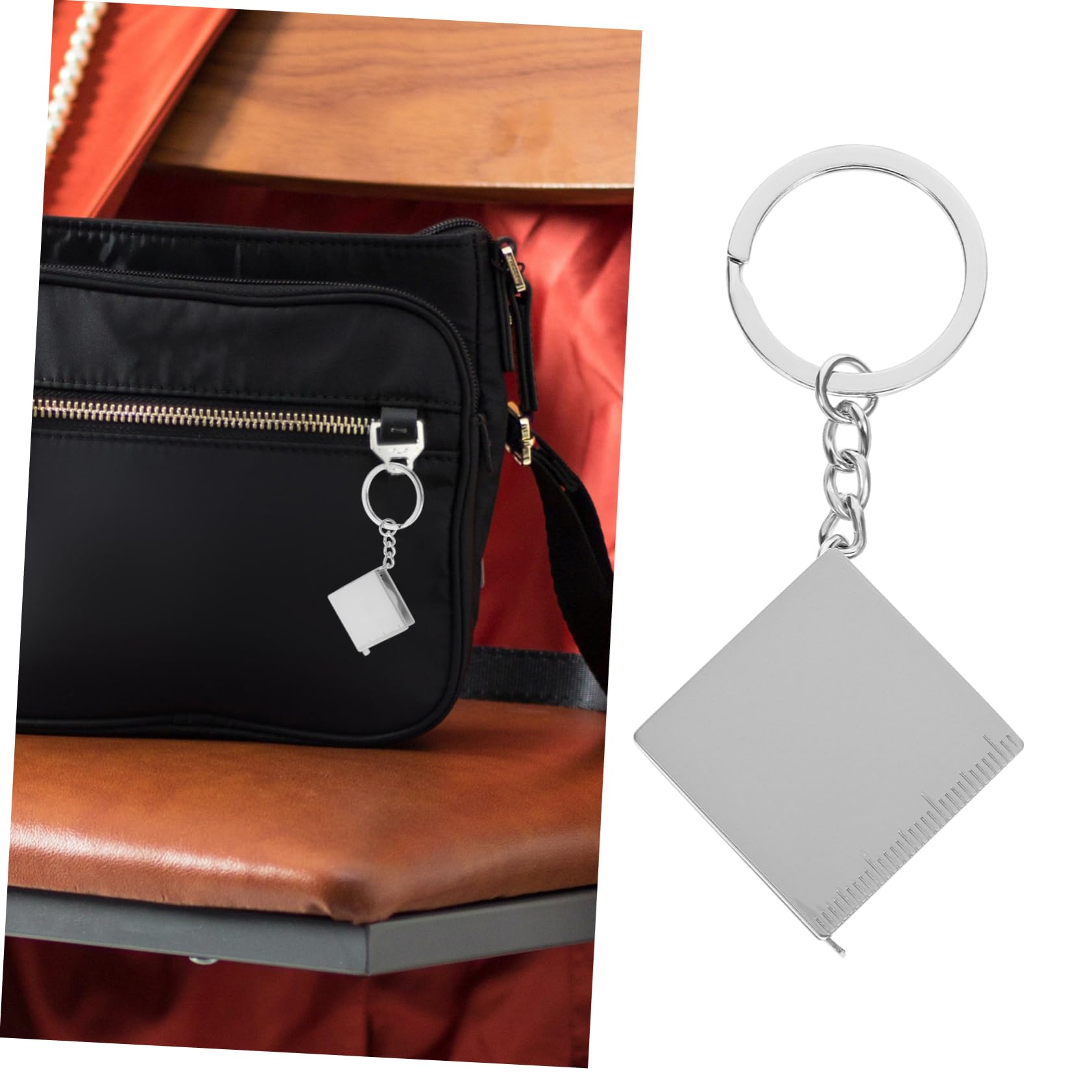DOITOOL Lot De 3 Mini-mètres À Ruban Porte-clés Règle Mètre Ruban 1 M Outil De Mesure Portable De Haute Précision Pour Usage Domestique Et Extérieur 2 Pièces X 3