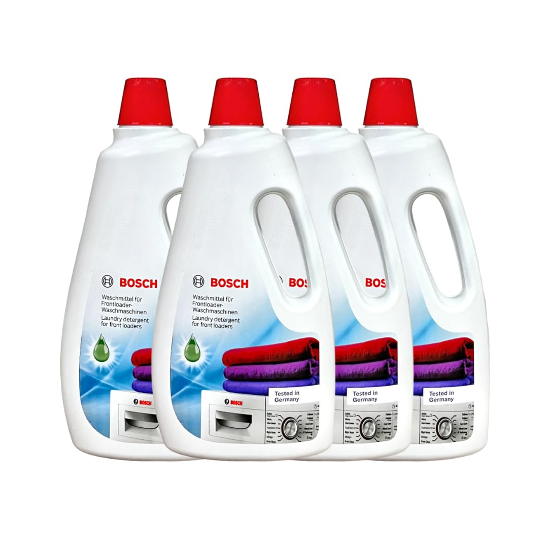 Bosch Detergent for Front Load Washing Machine - 1 L (pack of 4) (B0BMQF2CS9) Amazon Price History, Amazon Price Tracker