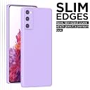 Pikkme Back Cover for Samsung Galaxy S20 FE/Samsung Galaxy S20 FE 5G | Slim Soft Matte Silicone Cover with Camera Protection & Shockproof Bumper Case (Purple) gallery image