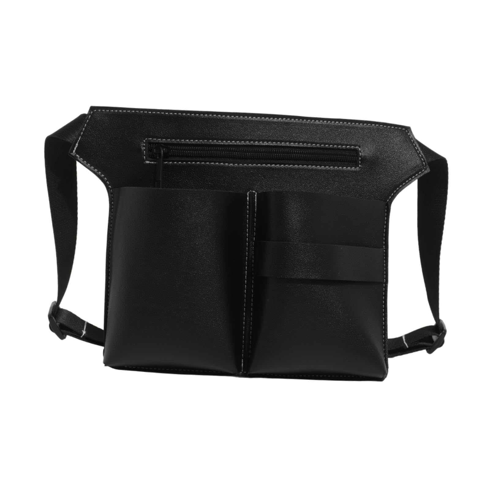 calandis ™ Hairdresser Fanny Pack Half Waist Apron Cosmetology Bag Hipster Barber Apron Black | Styling Capes & Gowns | Salon & Spa Equipment-picture-29